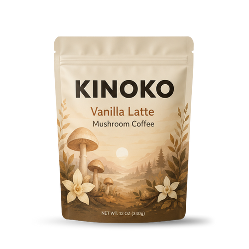 Café con Setas Vainilla Latte